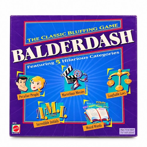 Mattel games balderdash trivia - balderdash,