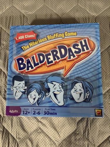 Balderdash board game mattel - balderdash,